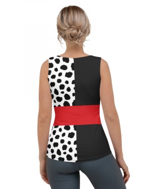 Cruella Devil Costume | Activewear Tank Top