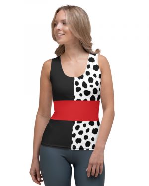 Cruella Devil Costume | Activewear Tank Top