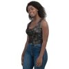 Gothic Skulls Crop Top Tank Top