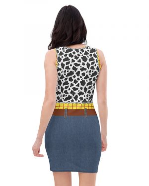 Woody Toy Story Costume Fitted Bodycon Dress