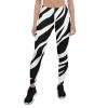 Zebra Striped Leggings