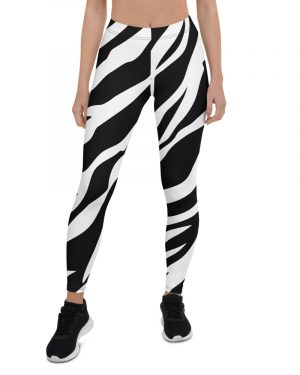 Zebra Print Leggings