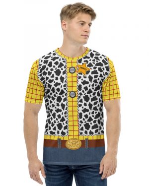 Woody Toy Story Costume – Men’s Cowboy Sheriff t-shirt