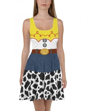 Jessie Toy Story Cowgirl Costume Skater Dress