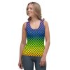 Rainbow Mermaid High Tank Top, Sleeveless