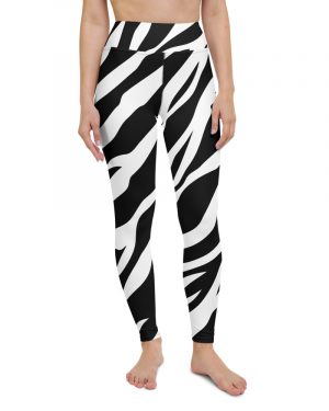 Zebra Print Yoga Leggings