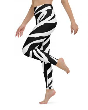Zebra Print Yoga Leggings