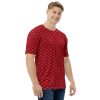 Men's Costume, t-shirt, activewear, swimming shirt, slim fit, red dragon costume, reptile costume, Lizard Costume, halloween costume, cosplay costume, rundisney, rundisney costume, activewear costume, dance costume, disneyland costume, festival costume, plus size costume, plus size
