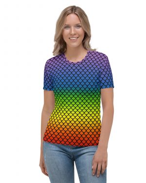 Rainbow Mermaid Women’s T-shirt