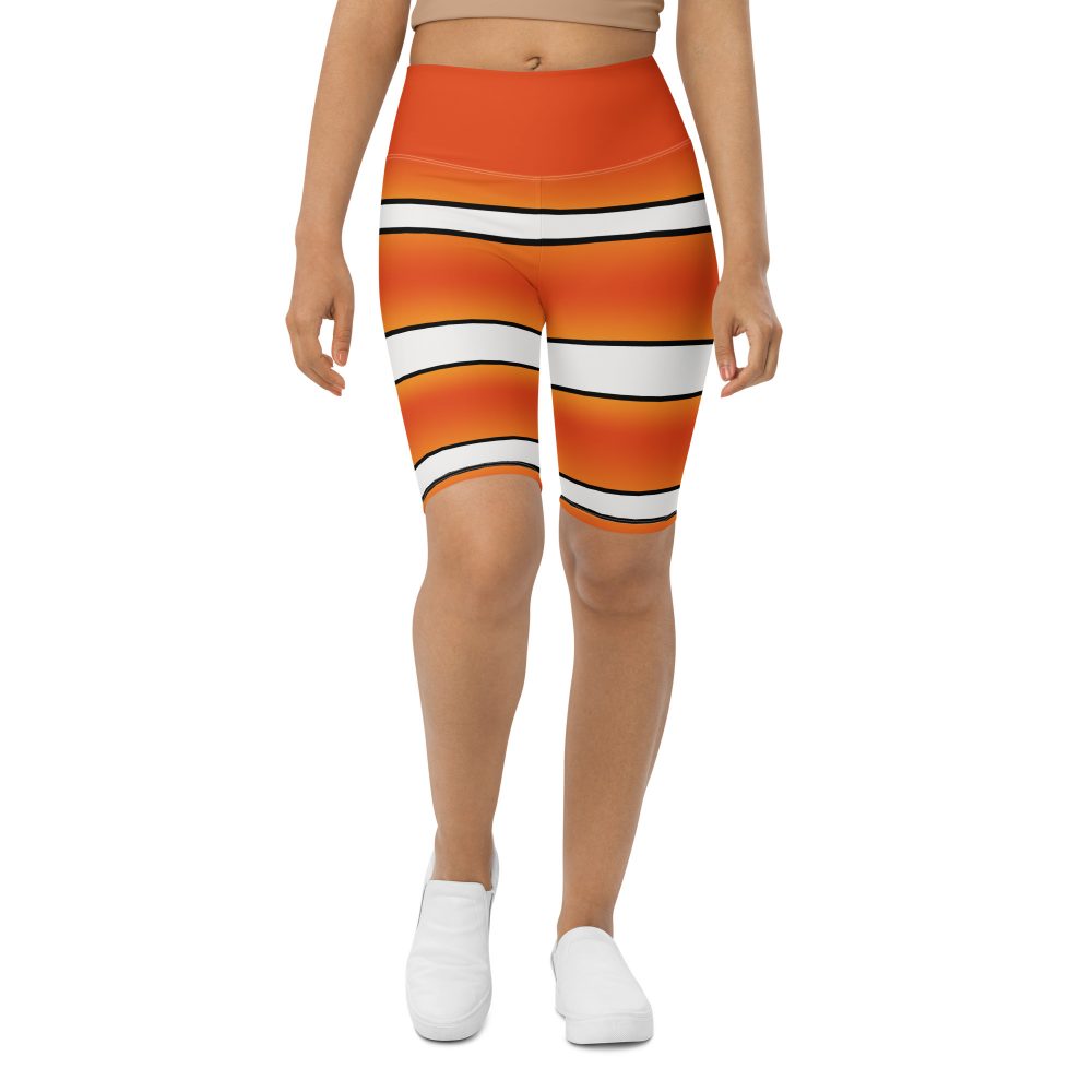 Clownfish Nemo Costume Halloween Cosplay Bike Shorts