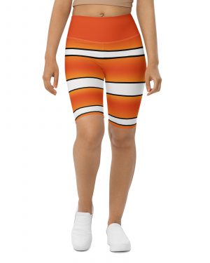 Clownfish Nemo Costume Halloween Cosplay Bike Shorts