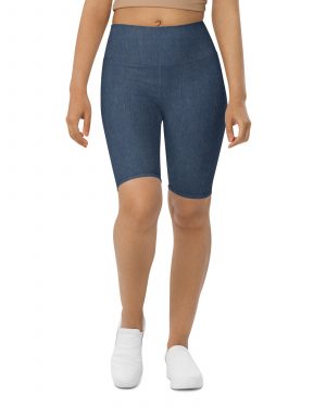 Jeggings – Jean Print Bike Shorts