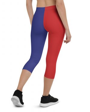 Harley Quinn Halloween Cosplay Squad Costume – Capri Leggings