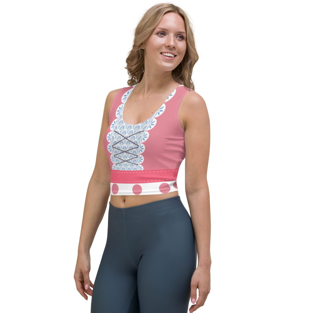 tank top, crop tank, crop top, Toy Story Costume, Little Bo Peep, bo peep costume, uv protection, swim costume, Cosplay Costume, Halloween Costume, Womans costume, plus size costume, matching costume, men's costume, children's costume, kid's costume, women's costume, girls costume, boys costume, running costume, rundisney, run disney, dance costume, activewear
