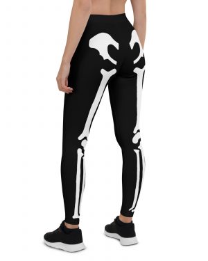 Skeleton Halloween Cosplay Costume Leggings