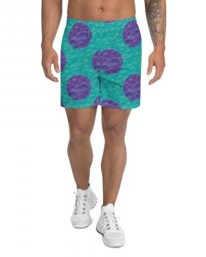 Sully Costume Monster Halloween Cosplay Men’s Athletic Shorts