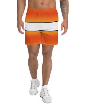 Clownfish Nemo Costume Halloween Cosplay Men’s Athletic Shorts