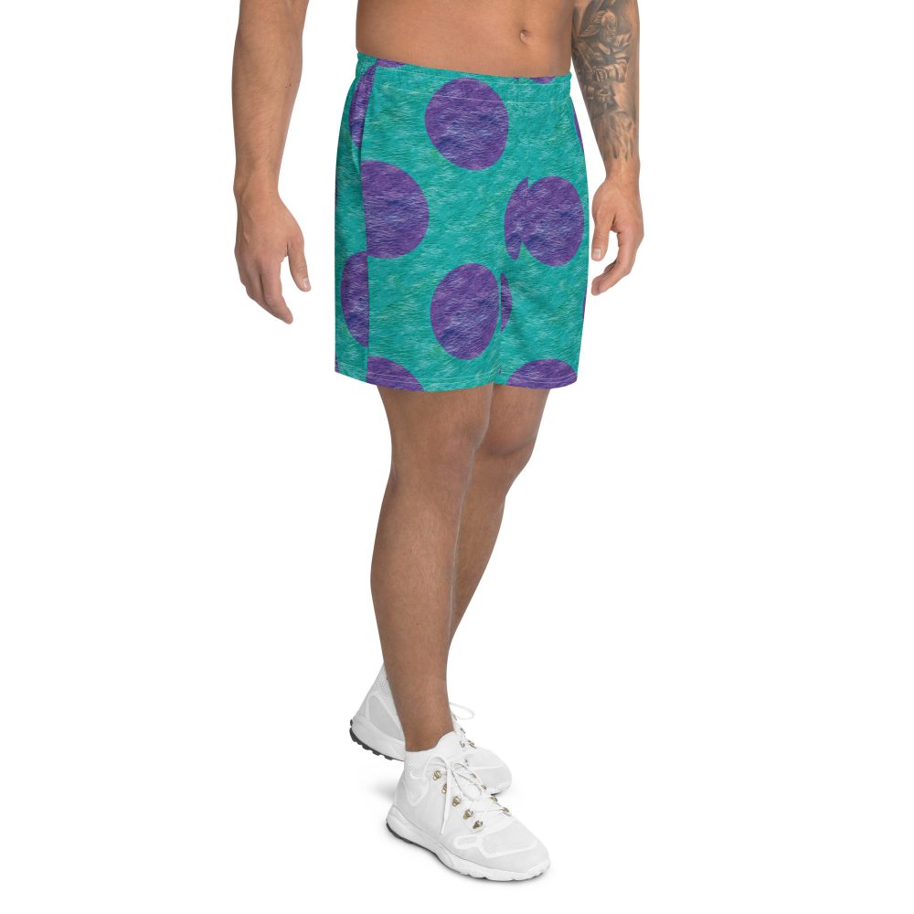 shorts, swim shorts, men's shorts, Sully Costume, Monster costume, Monsters Inc., Cosplay Costume, Halloween Costume, Womans costume, plus size costume, matching costume, men's costume, children's costume, kid's costume, women's costume, girls costume, boys costume, running costume, rundisney, run disney, dance costume, activewear