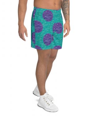 Sully Costume Monster Halloween Cosplay Men’s Athletic Shorts