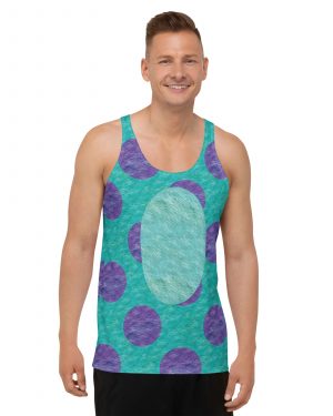 Sully Costume Monster Halloween Cosplay Unisex Tank Top