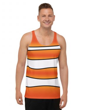 Clownfish Nemo Costume Halloween Cosplay Unisex Tank Top