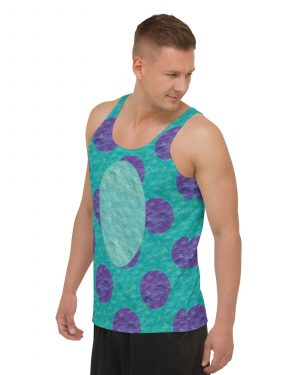 Sully Costume Monster Halloween Cosplay Unisex Tank Top