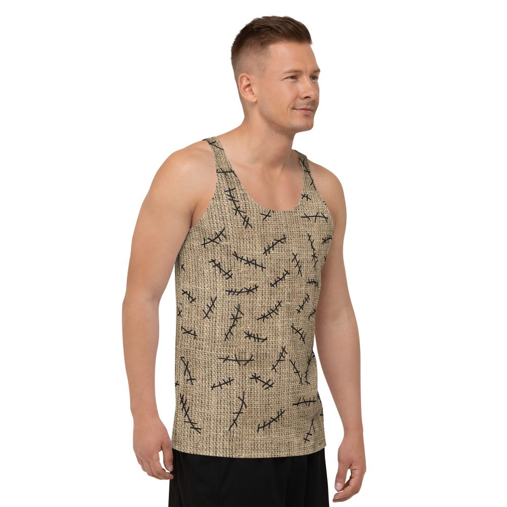 Oogie Boogie Costume Nightmare Before Christmas Unisex Tank Top - Image 3