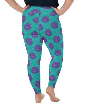 Sully Costume Monster Halloween Cosplay  Plus Size Leggings