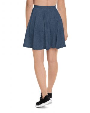 Jeggings – Jean Print Skater Skirt