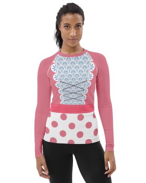 Bo Peep Costume Toy Story Women’s Long Sleeve Rash Guard