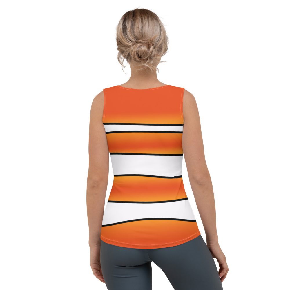 Clownfish Nemo Costume Halloween Cosplay Tank Top - Image 2