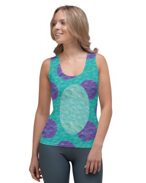 Sully Costume Monster Halloween Cosplay Tank Top