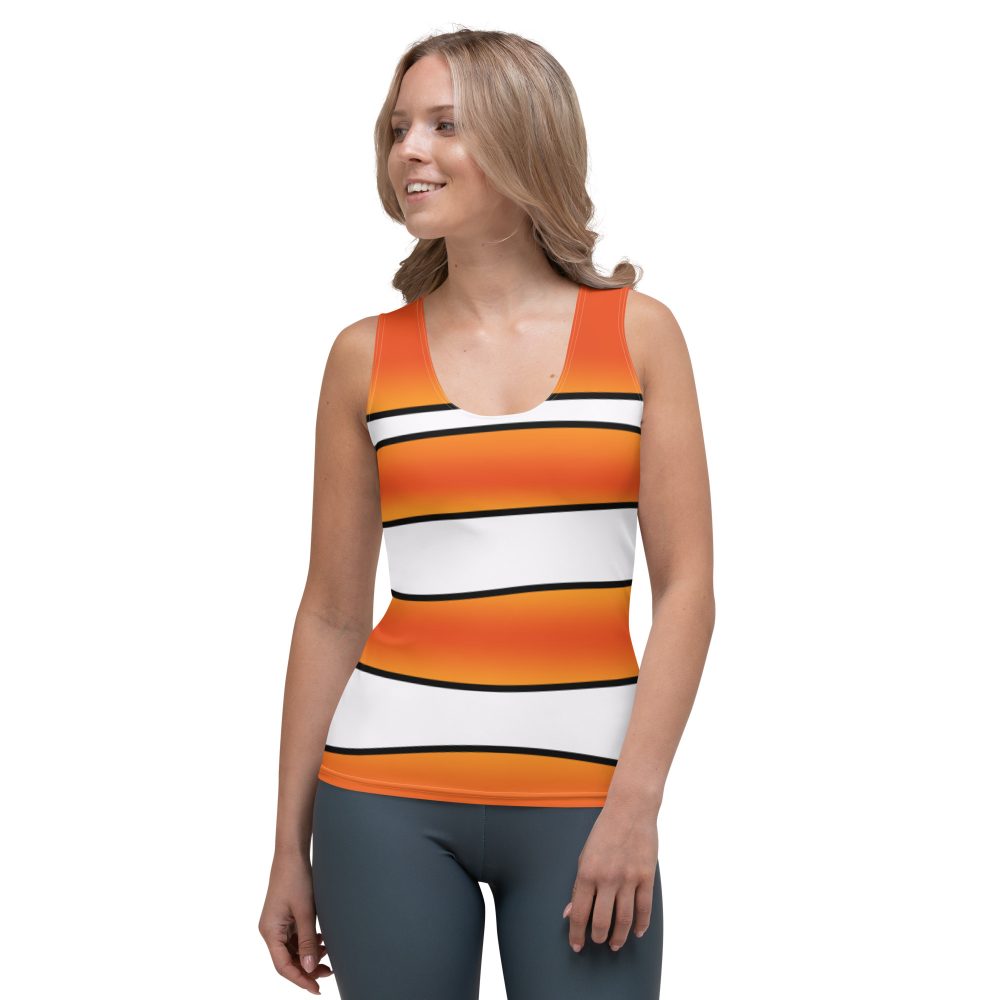 Clownfish Nemo Costume Halloween Cosplay Tank Top