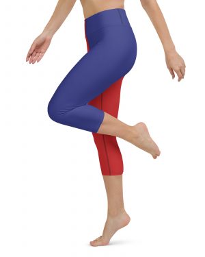 Harley Quinn Halloween Cosplay Squad Costume – Yoga Capri Leggings