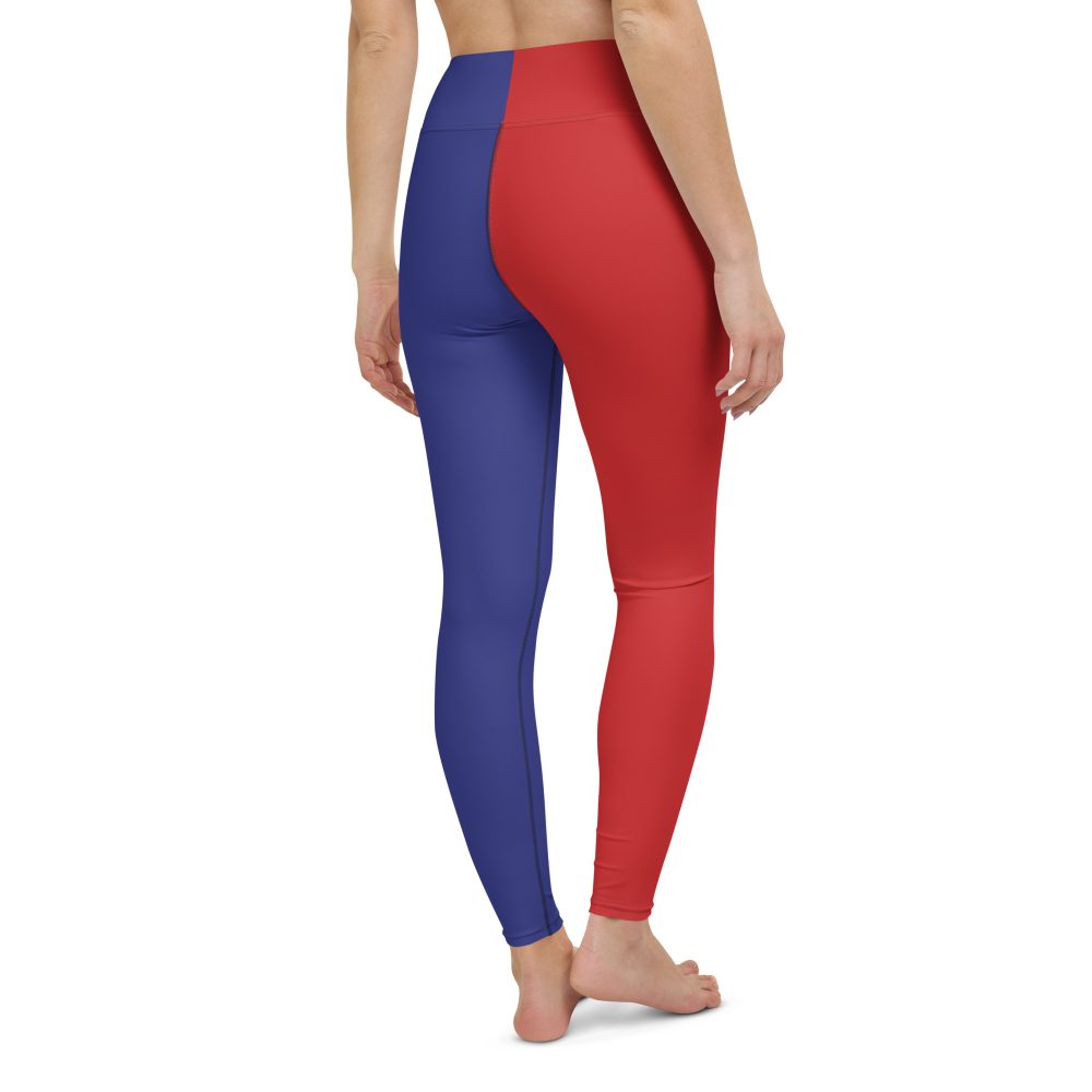 Harley Quinn Halloween Cosplay Squad Costume - Yoga Leggings - Image 6