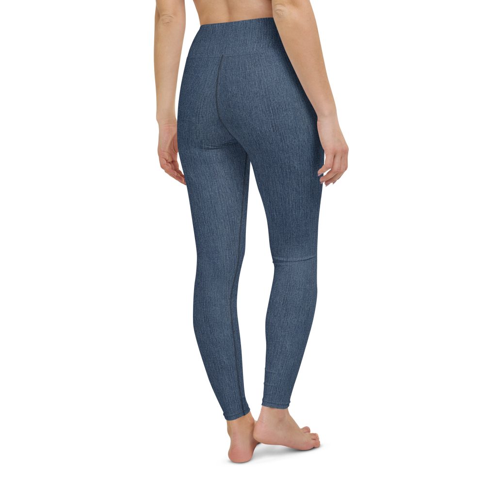 Jeggings - Jean Print Yoga Leggings - Image 6