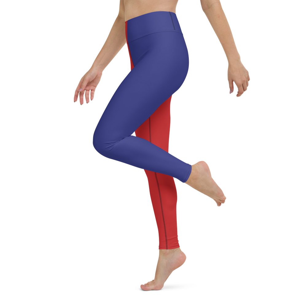 Harley Quinn Halloween Cosplay Squad Costume - Yoga Leggings - Image 2