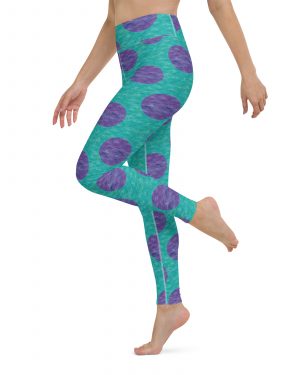 Sully Costume Monster Halloween Cosplay Yoga Leggings