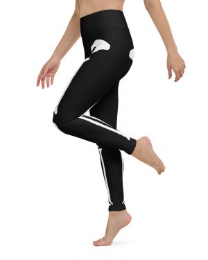 Skeleton Halloween Cosplay Costume Yoga Leggings