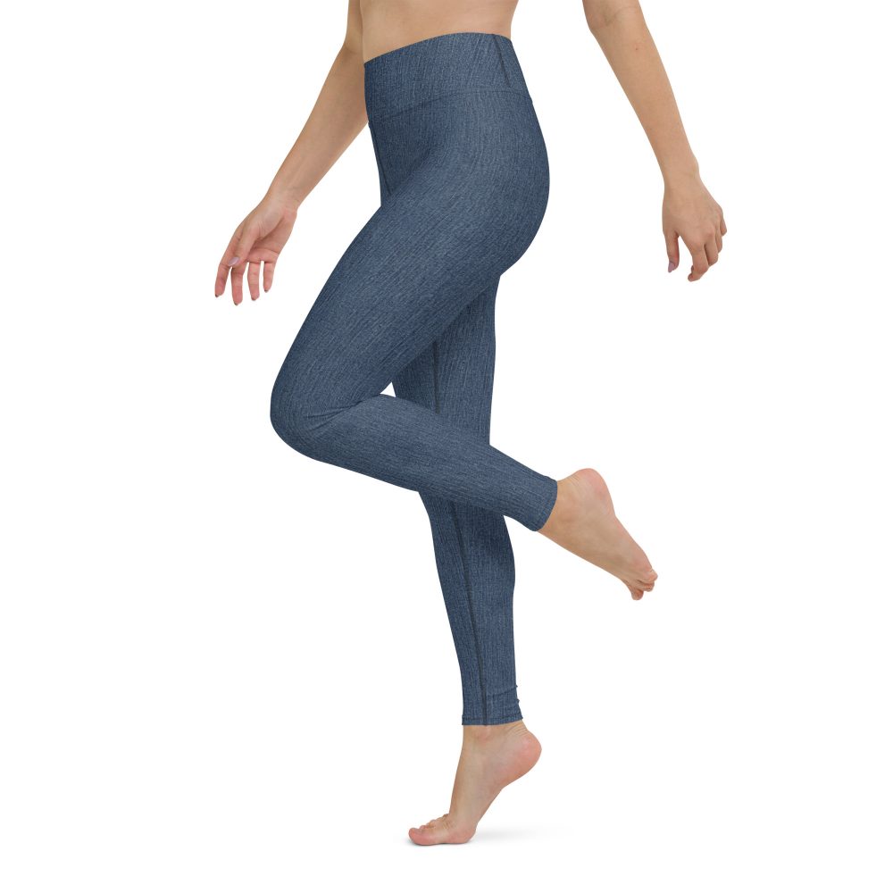 Jeggings - Jean Print Yoga Leggings - Image 2