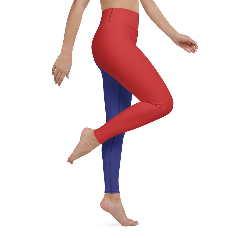 Harley Quinn Halloween Cosplay Squad Costume - Yoga Leggings - Image 4