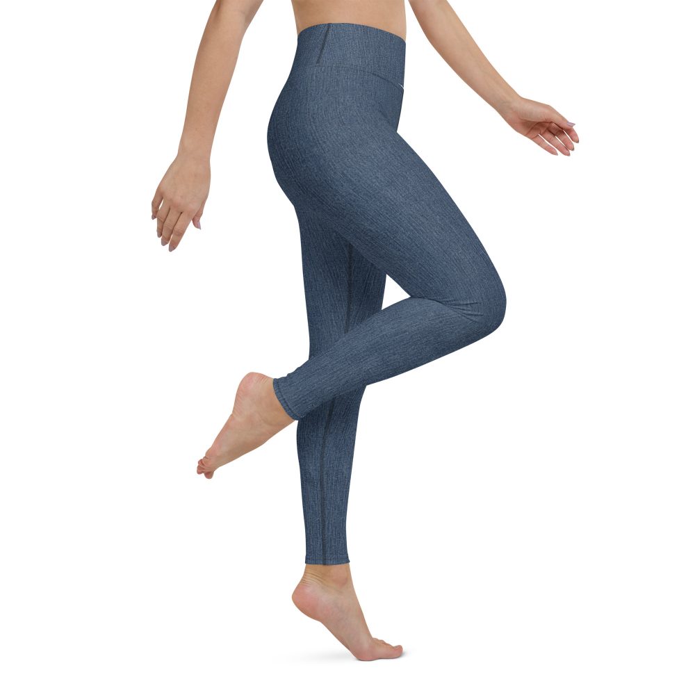 Jeggings - Jean Print Yoga Leggings - Image 4