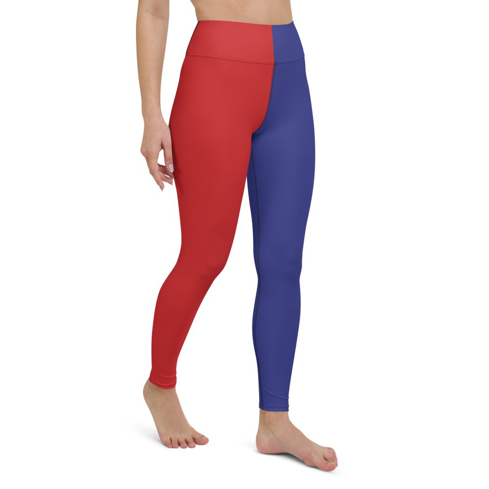 Harley Quinn Halloween Cosplay Squad Costume - Yoga Leggings - Image 5