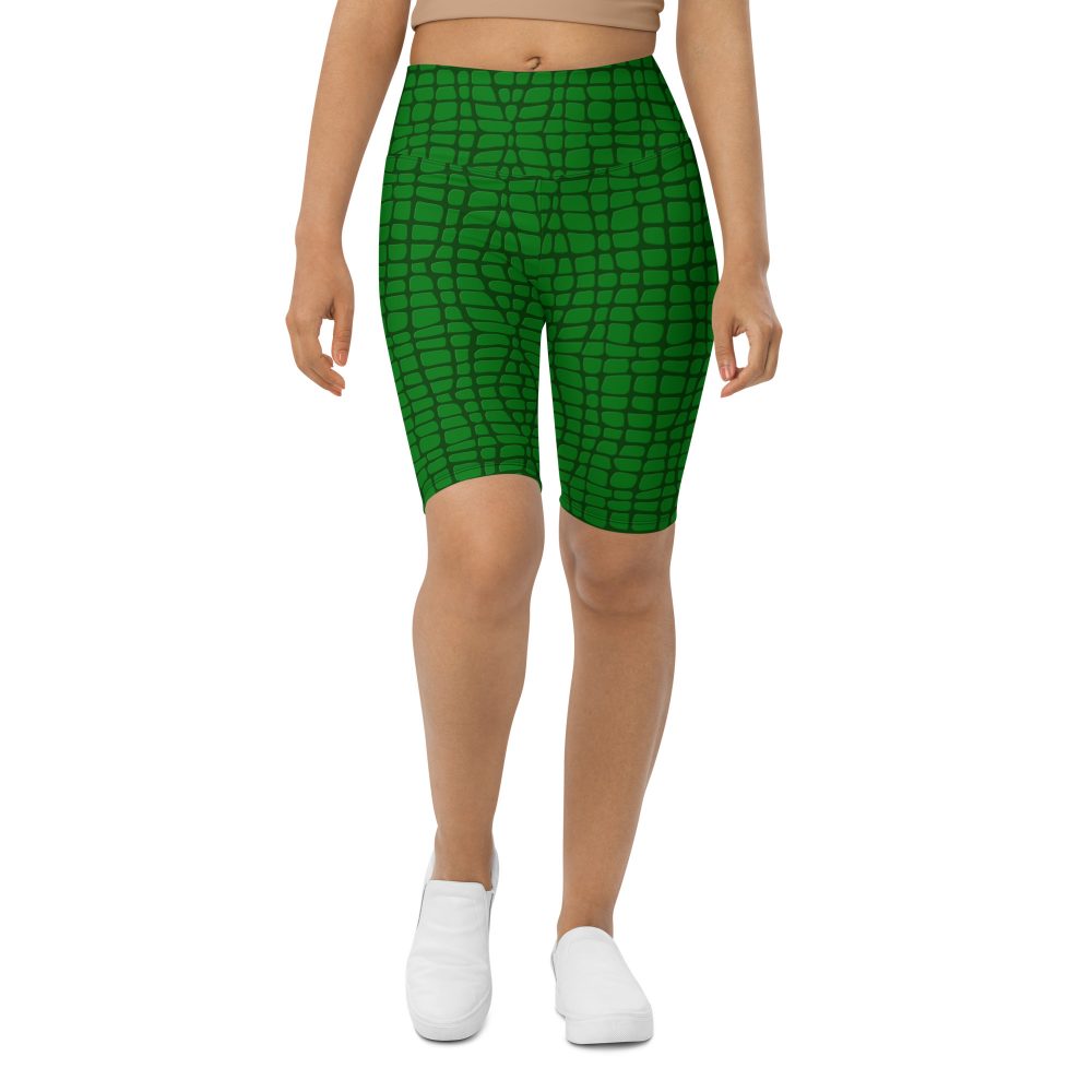 Alligator - Crocodile Halloween Cosplay Costume Bike Shorts