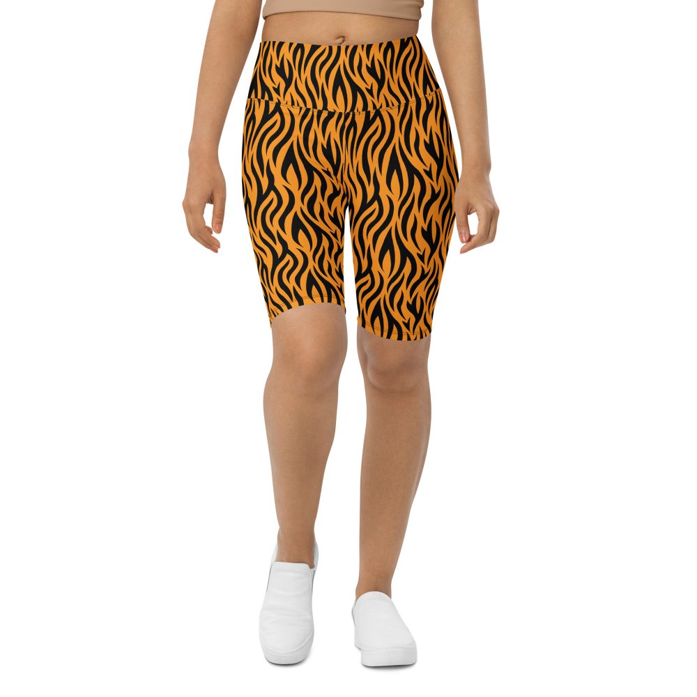 Tiger Rajah Halloween Cosplay Costume Bike Shorts