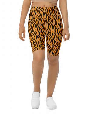 Tiger Rajah Halloween Cosplay Costume Bike Shorts