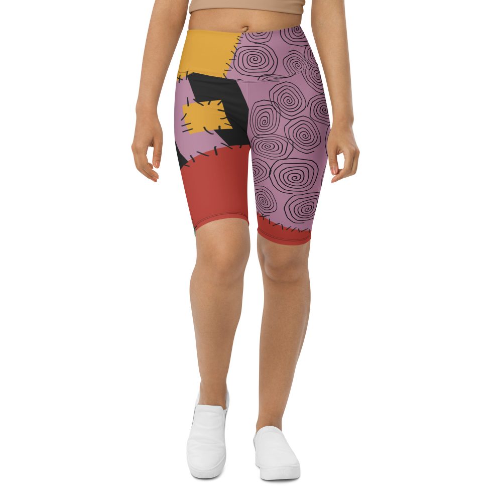 Nightmare Sally Halloween Cosplay Costume Bike Shorts