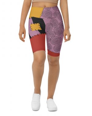 Nightmare Sally Halloween Cosplay Costume Bike Shorts