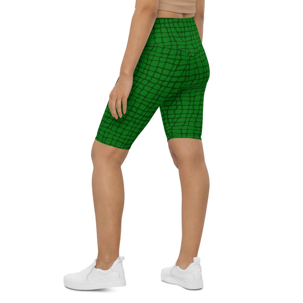 Alligator - Crocodile Halloween Cosplay Costume Bike Shorts - Image 5
