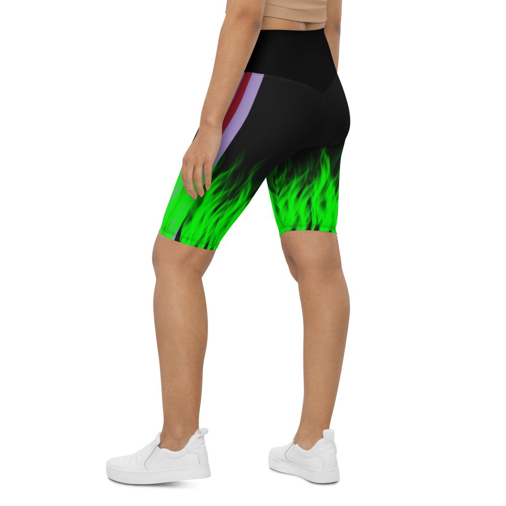 Maleficent Halloween Cosplay Costume Bike Shorts - Image 5